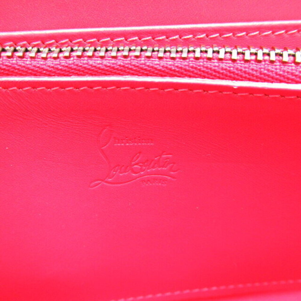 Christian Louboutin denim round long wallet Navy Blue - Picture 8 of 10